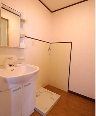 【洗面所】 | コスモハイツ柳瀬 | 現況を優先とします。