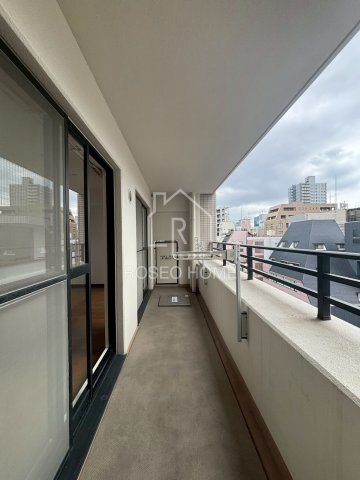 City Terrace 大新のバルコニー|同マンション別部屋：参考写真