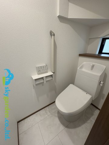 藤沢市大庭5221番　新築戸建　全3棟C号棟のトイレ|トイレも気になるポイント