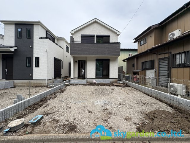 藤沢市大庭5221番　新築戸建　全3棟C号棟の外観|2026年７月１３日撮影