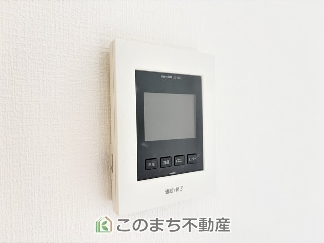 CRADLEGARDEN真岡市並木町第7のセキュリティ|モニタ付きインターホンで防犯面もしっかり安心♪