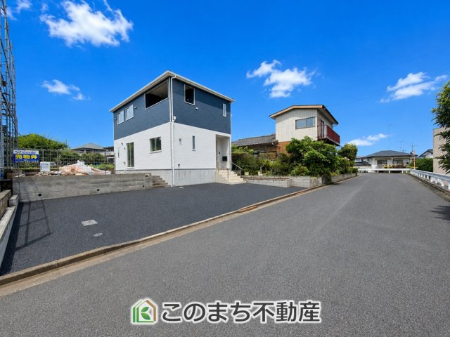CRADLEGARDEN真岡市並木町第7の前面道路含む現地写真|前面道路含む現地写真