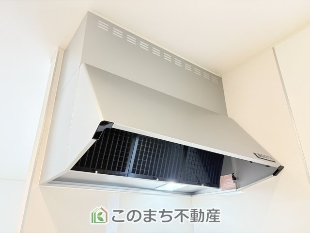 CRADLEGARDEN真岡市並木町第7のキッチン|お料理の匂いもスッキリ♪シンプルデザインで掃除も簡単‼