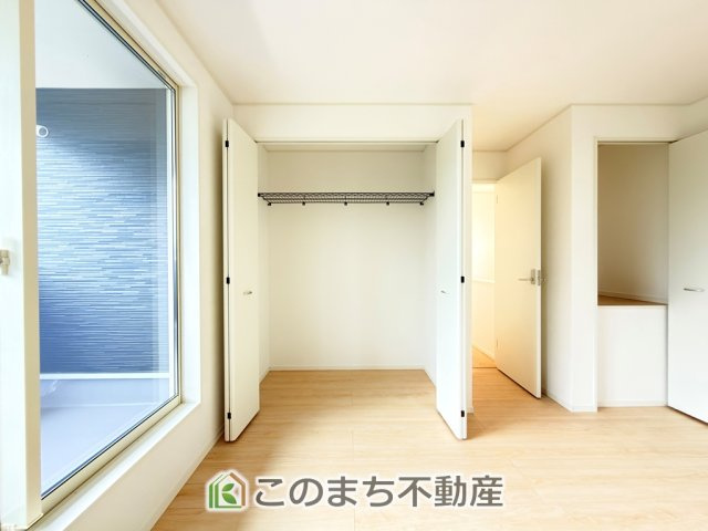 CRADLEGARDEN真岡市並木町第7の収納|各居室に収納付で住みやすさにこだわっています♪