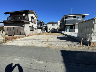 【前面道路含む現地写真】 | 熊谷市新堀　1820万　土地