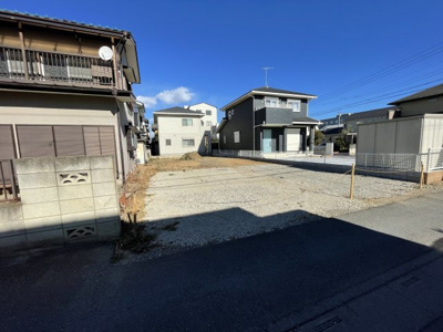 【前面道路含む現地写真】 | 熊谷市新堀　1820万　土地
