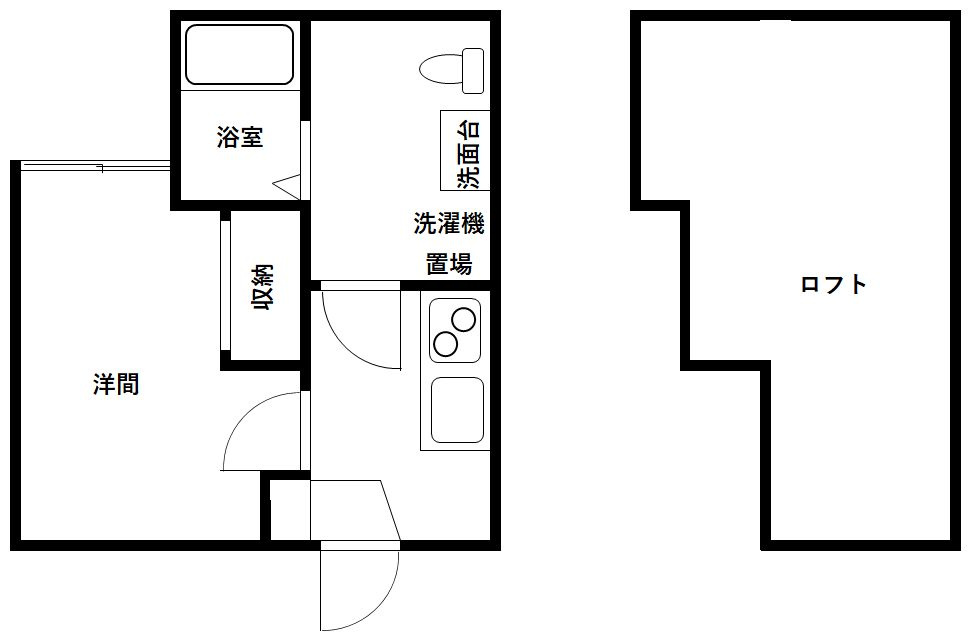 チェルカーレ箱崎の間取り