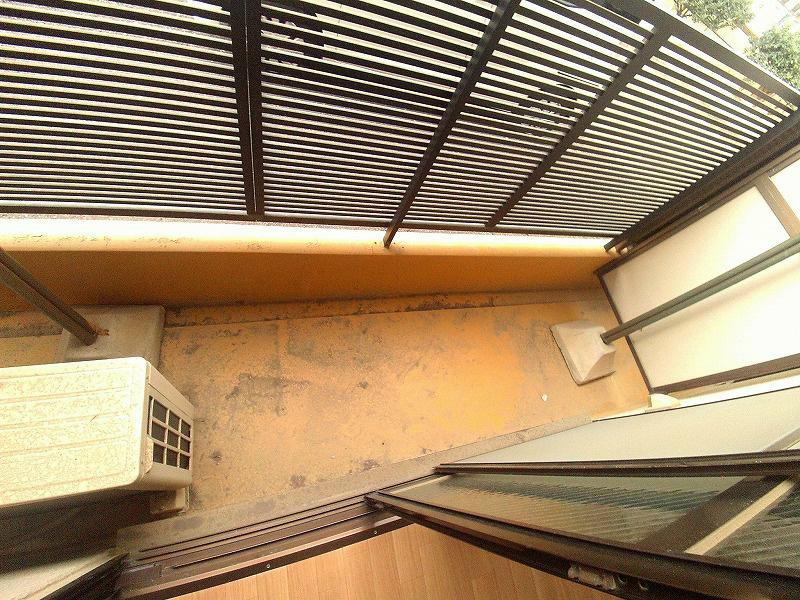 明石市西明石西町２丁目の賃貸マンションのバルコニー