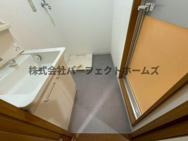 枚方グランドマンションの洗面所|使いやすい洗面所です
