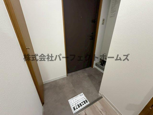 枚方グランドマンションの玄関|ゆったりとした玄関です