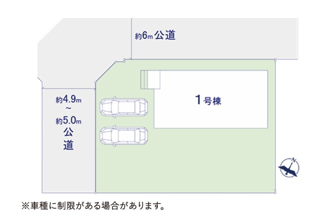 ケイアイフィット　水戸市住吉町　5期 　限定1棟！の区画図|現地待ち合わせでのご見学も可能。内覧、資金計画のご相談もお任せください。ご予約はHPから、またお電話でも、お気軽にどうぞ。