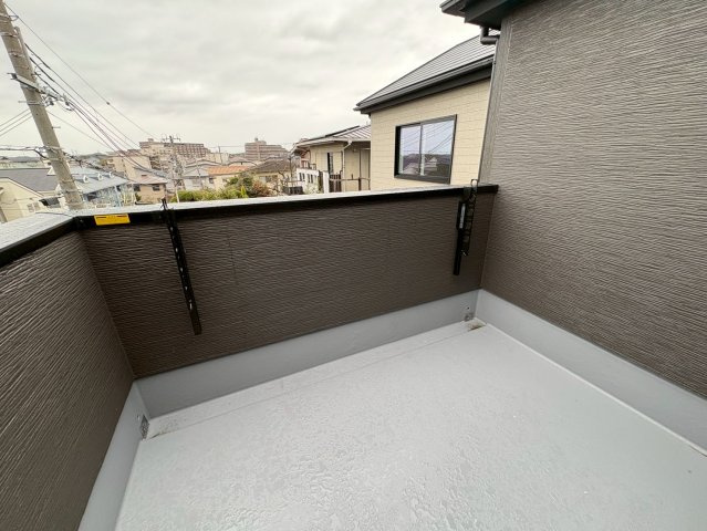 白川台６丁目 新築戸建てのバルコニー