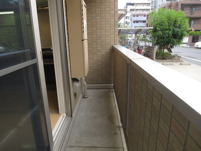 ソレーユのバルコニー|お洗濯ものも十分干せる広々バルコニーです♪