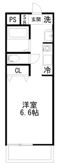 【間取り】 | プリズム６番館 | 間取りです。