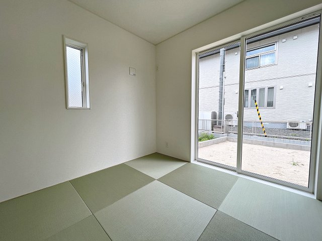 新築戸建・新築建売　郡山市安積町笹川第7　永盛小・安積中の和室|家族のくつろぎスペースや来客時にも役立つ、使い勝手の良い和の空間！