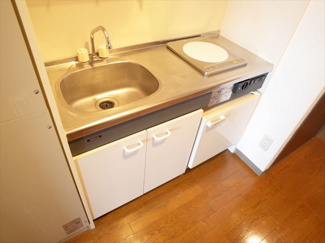 【キッチン】 | YKハイツ西明石 | ※同建物別部屋の写真になります。
