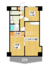 クオーレプロバンス篠崎の間取り|間取りです