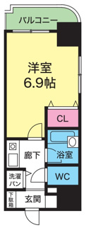 【間取り】 | YKハイツ西明石