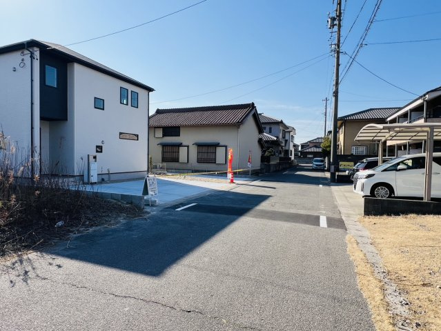 碧南市宮町6丁目287番『仲介手数料無料』新築一戸建て・建売の前面道路含む現地写真