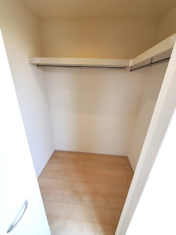 八潮市　緑町5丁目　新築戸建　全2棟の収納|ウォークインクローゼットを完備。お荷物が多い方でも安心のスペースです