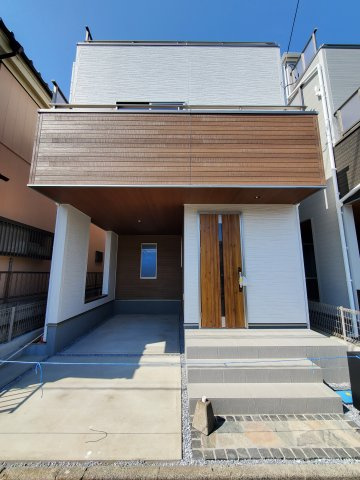 八潮市　緑町5丁目　新築戸建　全2棟の外観|外観です