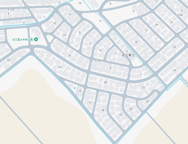 野洲市近江富士　第2期　新築一戸建ての地図