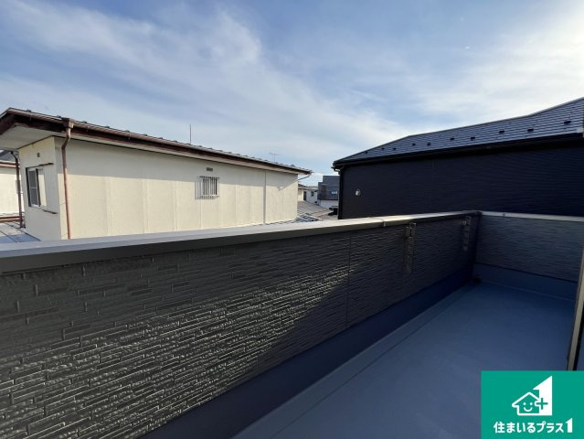 野洲市近江富士　第2期　新築一戸建てのバルコニー|日当たりのよいバルコニー！お部屋が開放的に！