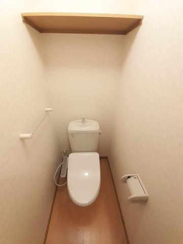 菊池郡菊陽町花立１丁目のアパートのトイレ|トイレです