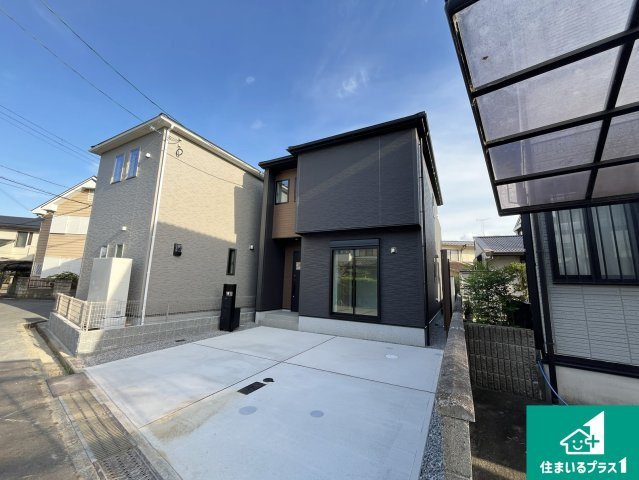 野洲市近江富士　第2期　新築一戸建ての外観|お客様に長く安心して住んでいだだける事にこだわった家づくり！住んでからのアフターサービスにもしっかりと取り組んでいます！