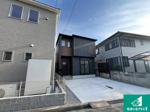 野洲市近江富士　第2期　新築一戸建ての外観|安心の10年保証！外観を美しく保ち、雨水で汚れを落とします！気になることがありましたら、お気軽にお問い合わせください！
