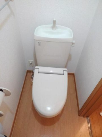 熊本市北区楡木４丁目のアパートのトイレ|コンパクトで使いやすいトイレです