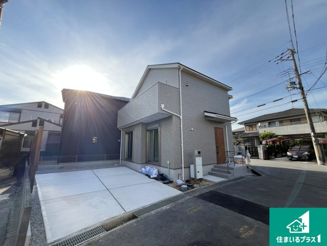 野洲市近江富士　第2期　新築一戸建ての外観|安心の10年保証！外観を美しく保ち、雨水で汚れを落とします！気になることがありましたら、お気軽にお問い合わせください！