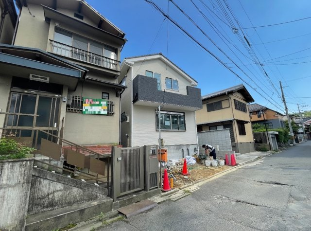 京都市北区大宮玄琢北町　第5期　新築一戸建ての外観|現在建築中！落ち着いた街並みで新生活を始めることが出来そう！周辺の物件も併せてご紹介させて頂きます！