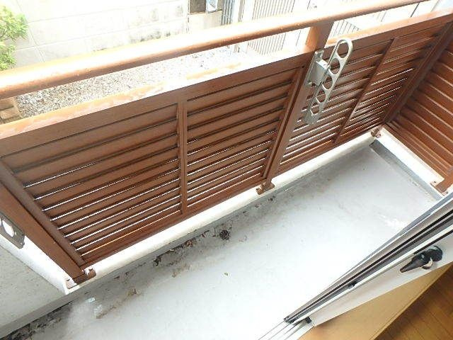 板橋区上板橋３丁目の賃貸マンションのバルコニー