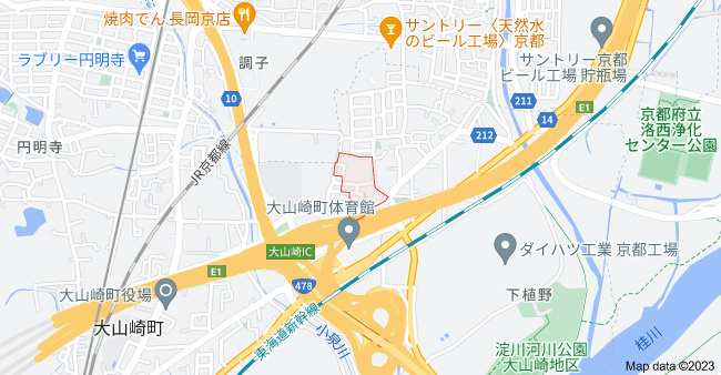 ペルル寺門の地図