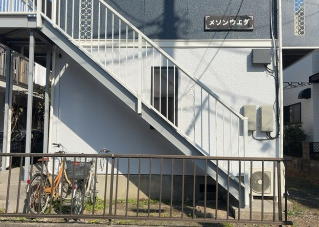 【外観】 | メゾン上田 | ハザードマップは自然災害による被害を予測し、その被害範囲を地図上で表したものです。近年特に災害が多くなっていますので、事前に調査すると安心できます。ハザードマップは国交省のホームページをご覧ください。