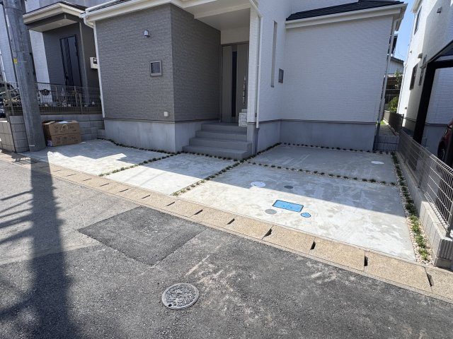 柏市花野井新築戸建【花野井小学校:7分】の駐車場|駐車スペース・2台駐車可