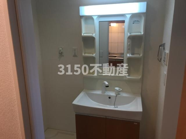 メルヴェールＡの洗面所|洗面