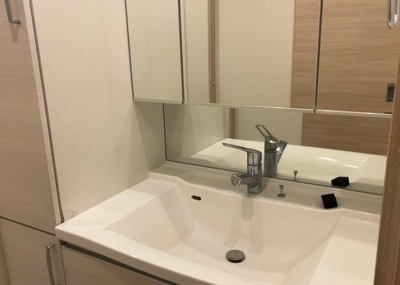 【独立洗面台】 | ミオカステーロ八王子Ⅱ | 洗面化粧台では顔を洗ったり、身だしなみを整えることが本来の使い方ですが、用途によっては洗面化粧台に求められる機能が違ってくるため、ご自身や家族のライフスタイルに合ったものを選ぶことをおすすめ致します。