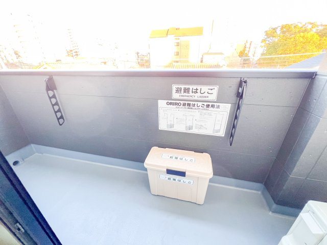 プロスパーコート沢ノ町のバルコニー