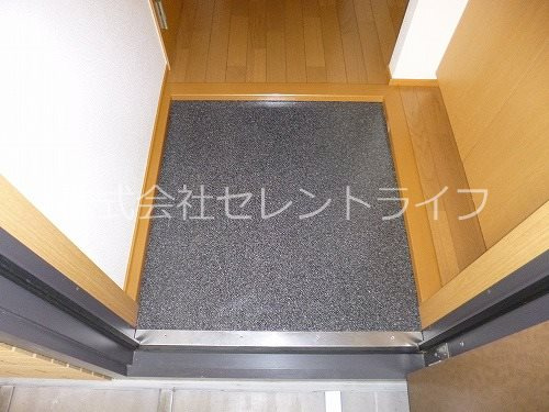 プレミールⅡの玄関