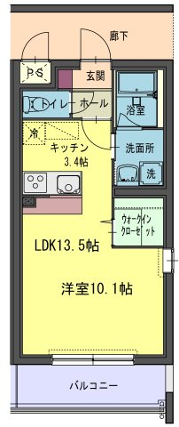 コルトーナ弐番館の間取り