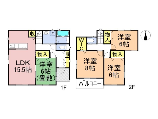 新築戸建　岐阜市東鶉5丁目　全5区画分譲の間取り|■1号棟　■ヤマダ不動産　株式会社リライフ　
■夢のマイホーム購入をフルサポートします！