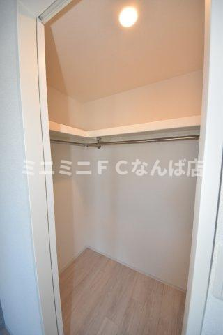 セレニテフラン難波の収納