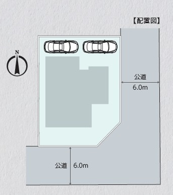 坂戸市にっさい中古戸建の区画図