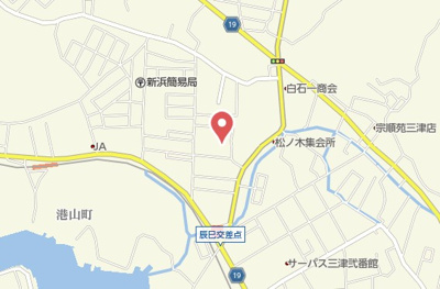 【地図】 | アランシア　Ａ・Ｂ棟