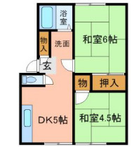 アーバン松陰の間取り