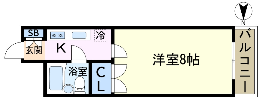 グリーンヒルズの間取り