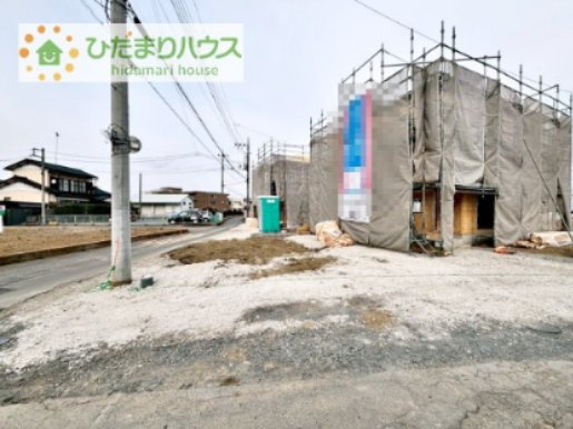 【駐車場】 | 筑西市二木成第2　新築戸建　2号棟 | 3月22日撮影