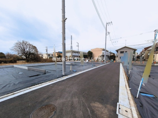 【前面道路含む現地写真】 | 立川市若葉町3丁目　新築戸建　【全10棟】